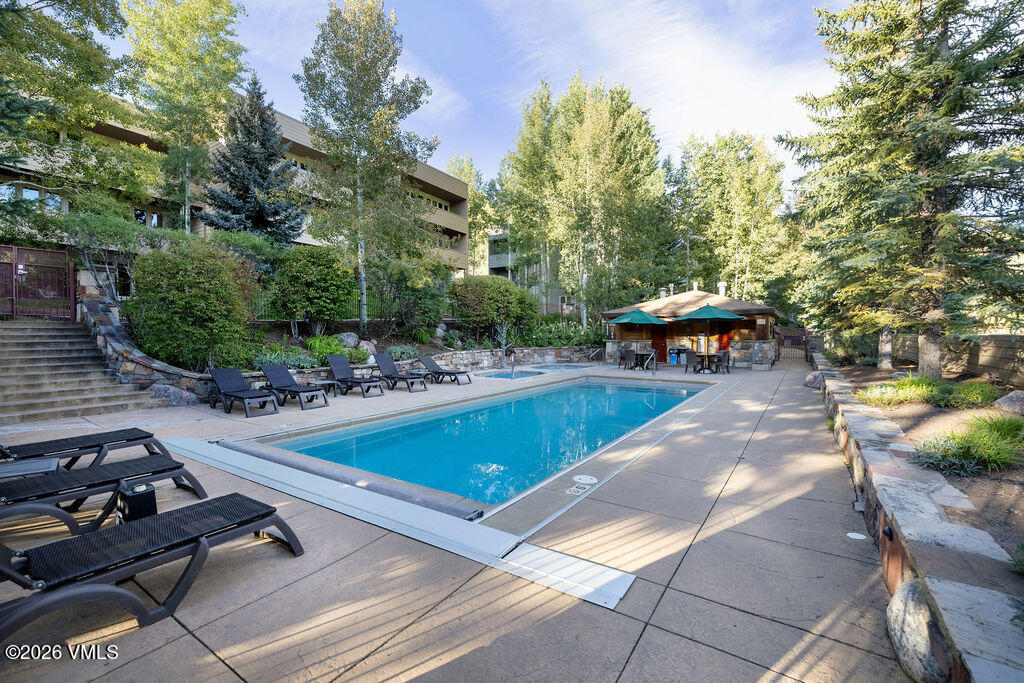 665 North Frontage Road West, Unit 12D Vail, CO 81657 - Photo 19 of 24 2609_sun_vail_12d_exterior_pool_a