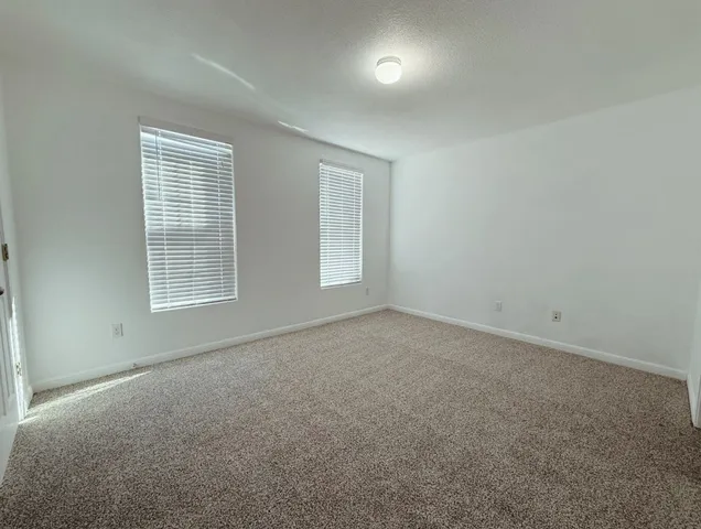 a view of hallway with window