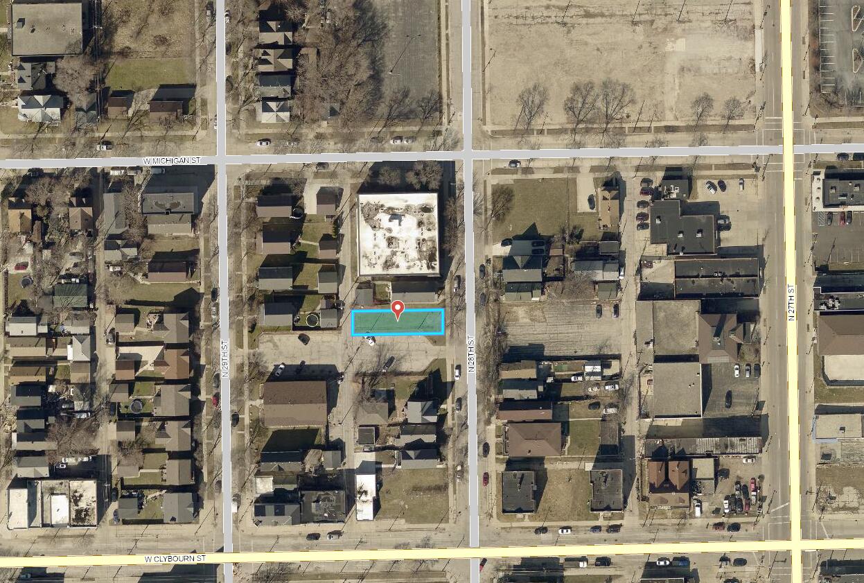 535 N 28th St - Aerial