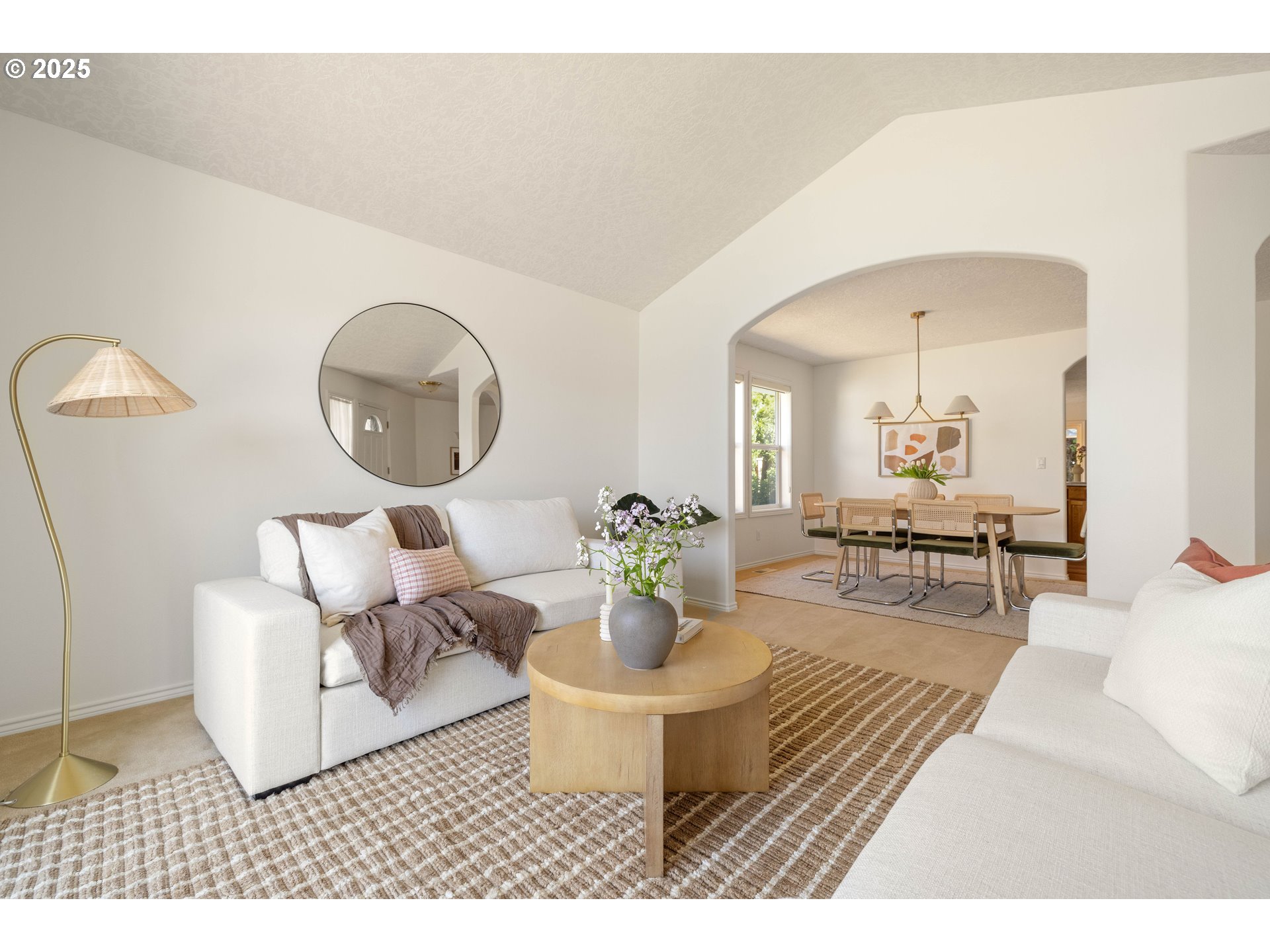 1356 Southeast Larch Way Gresham, OR 97080 - Photo 5 of 41 a living room with furniture and a mirror