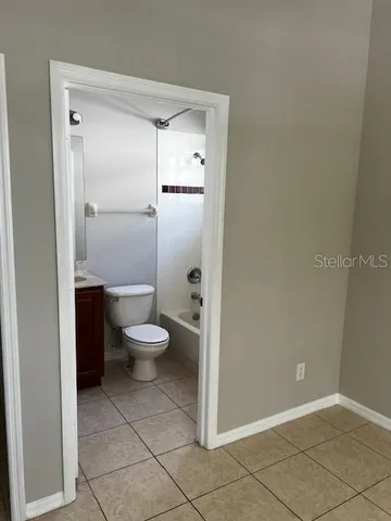 a room with a washer and dryer