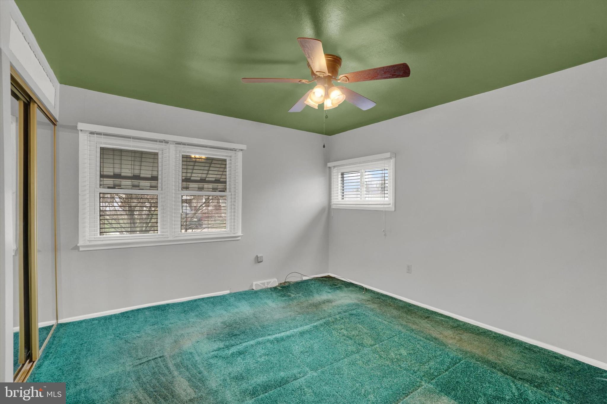 821 Gunnison Road York, PA 17404 - Photo 13 of 28 a view of an empty room with window and chandelier fan
