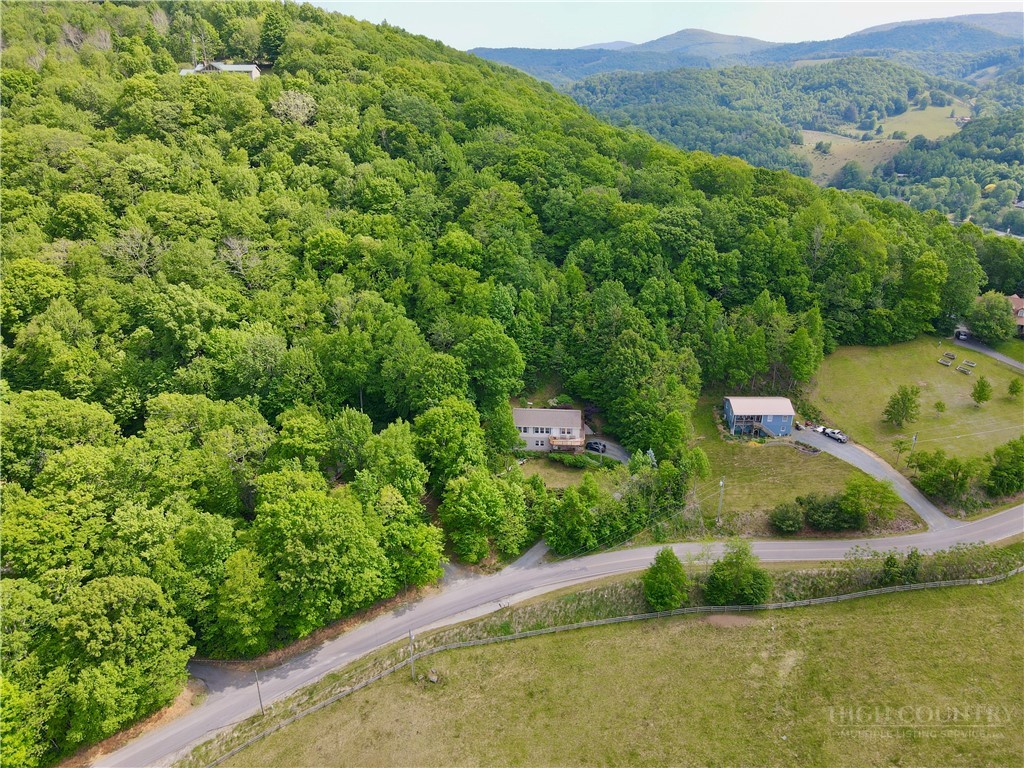 1173 Hopewell Church Road Boone, NC 28607 - Photo 37 of 39 an aerial view of a house with a yard