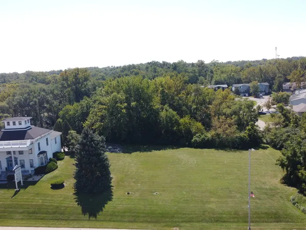 a view of a garden