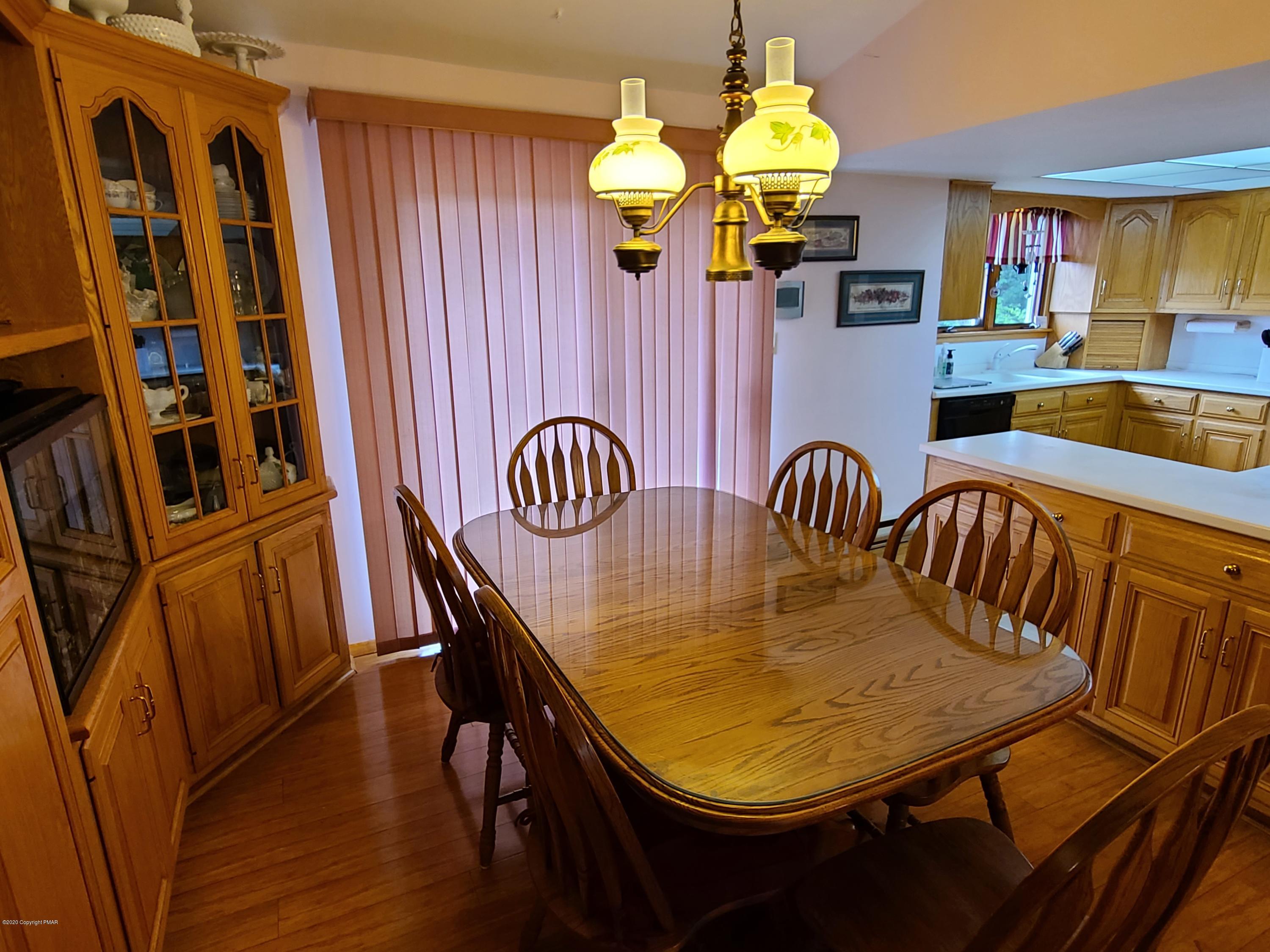 380 Cherry Lane Road Tannersville, PA 18372 - Photo 16 of 25 Dining area with built-in cabinets