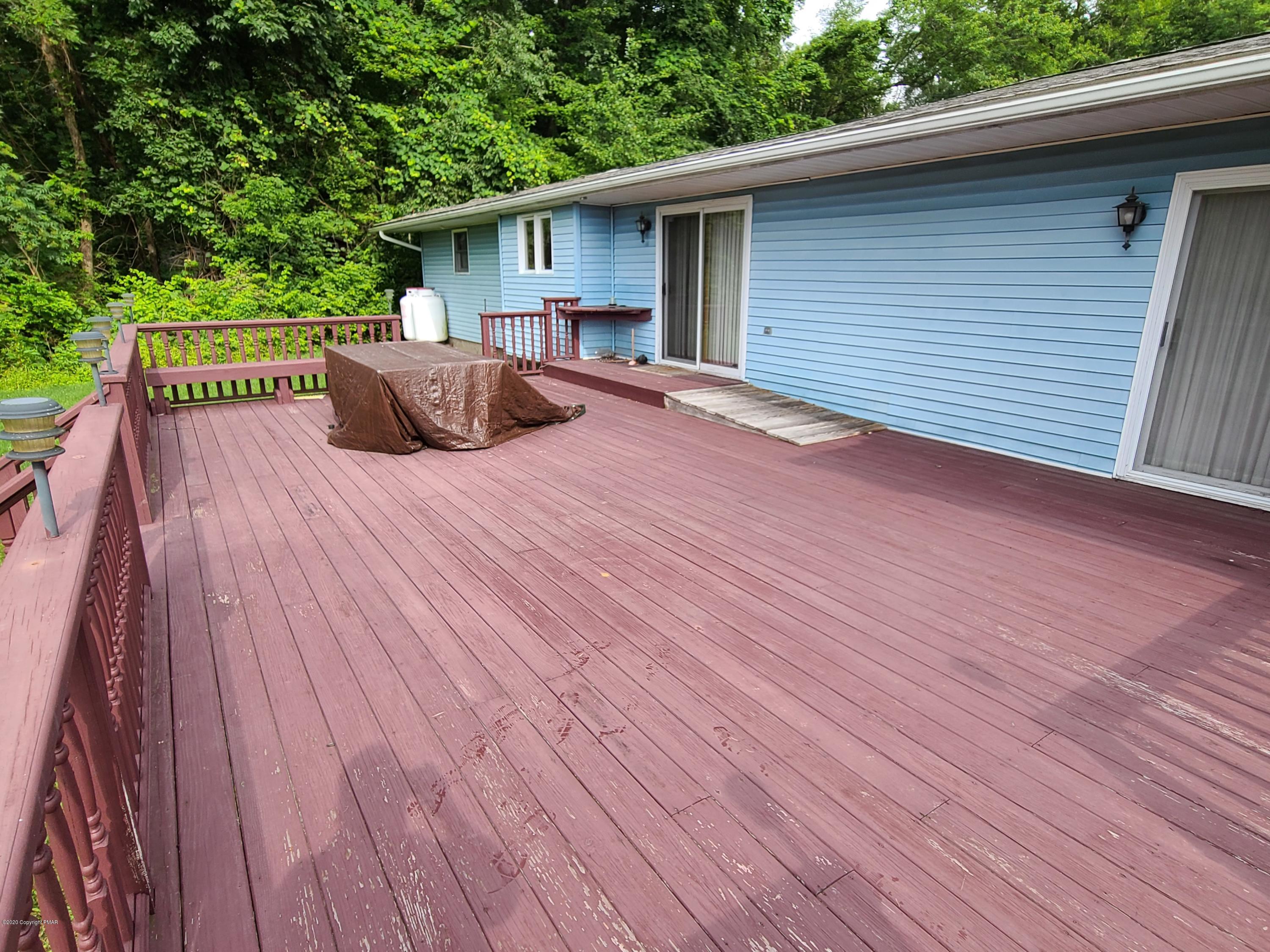 380 Cherry Lane Road Tannersville, PA 18372 - Photo 8 of 25 Oversized deck for entertaining