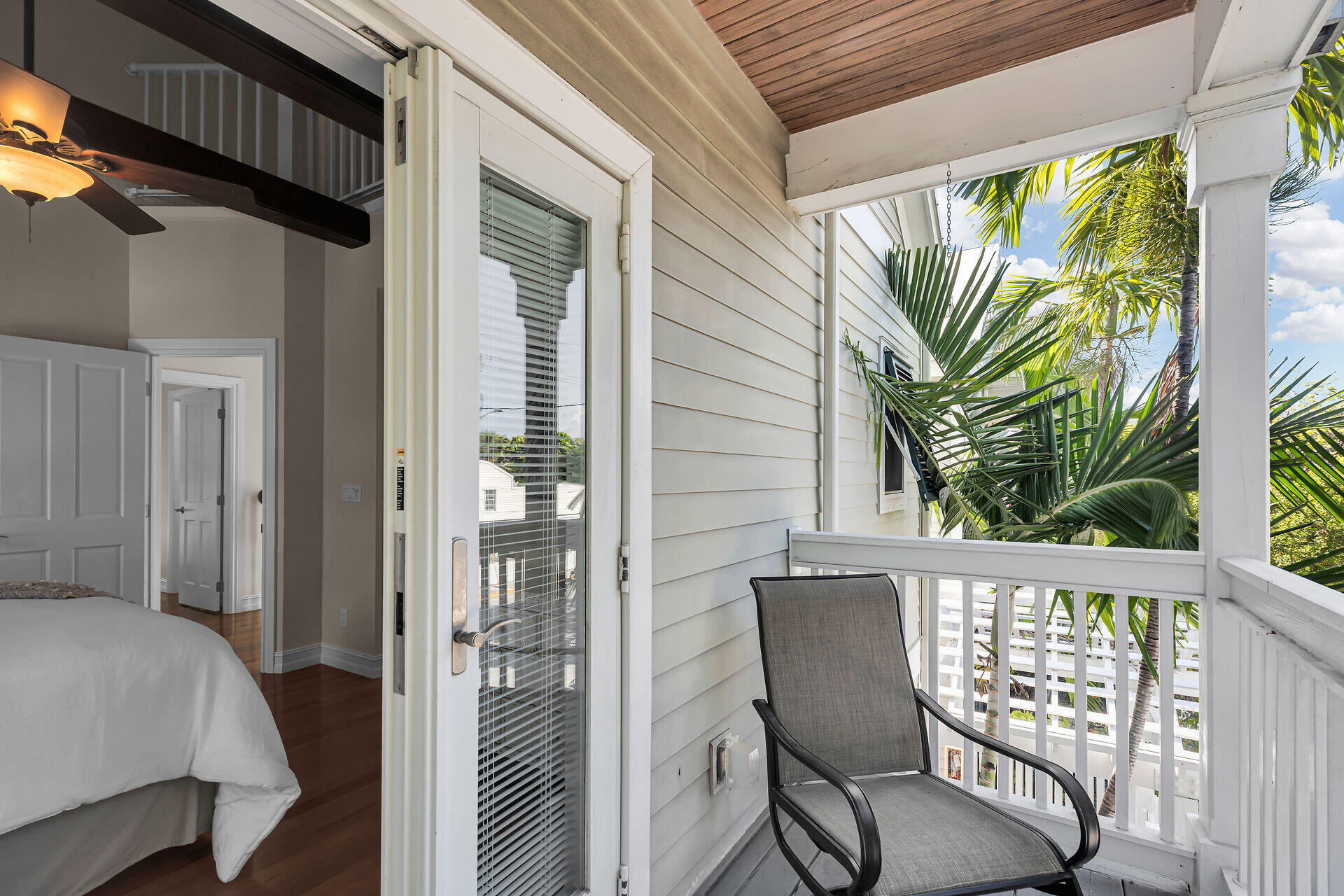 713 Emma Street, Unit 1 Key West, FL 33040 - Photo 33 of 42 a balcony view with a outdoor seating space