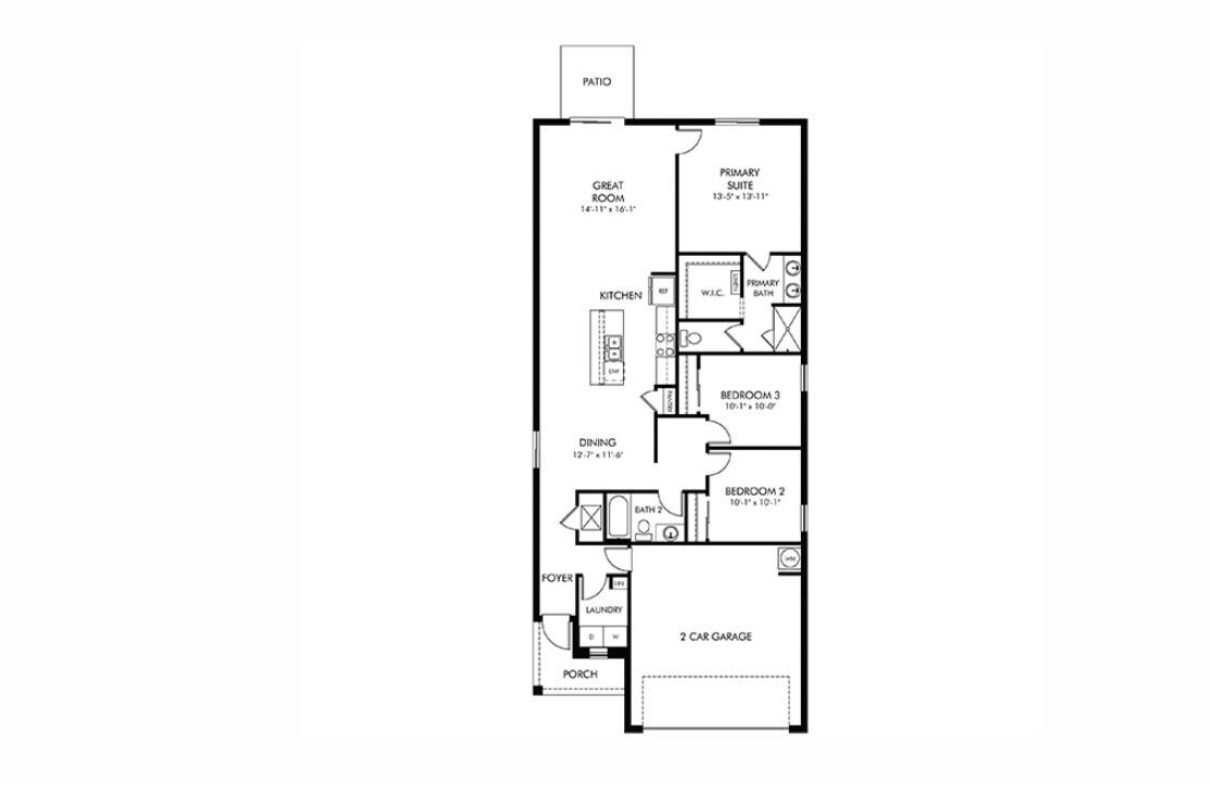 14306 Southwest New Dawn Road Indiantown, FL 34956 - Photo 12 of 12 Floorplan