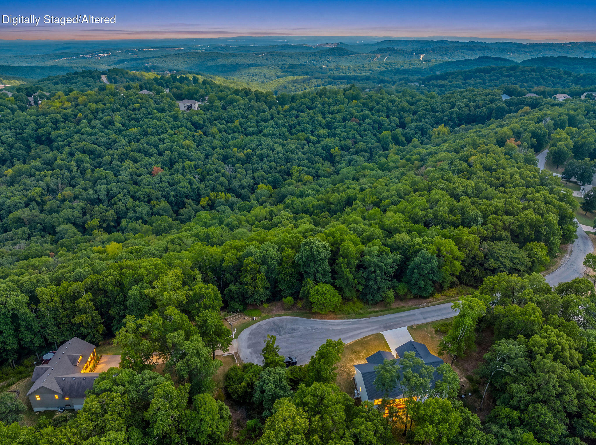 440 North Ridge Place Branson, MO 65616 - Photo 1 of 19 Drone Twilight