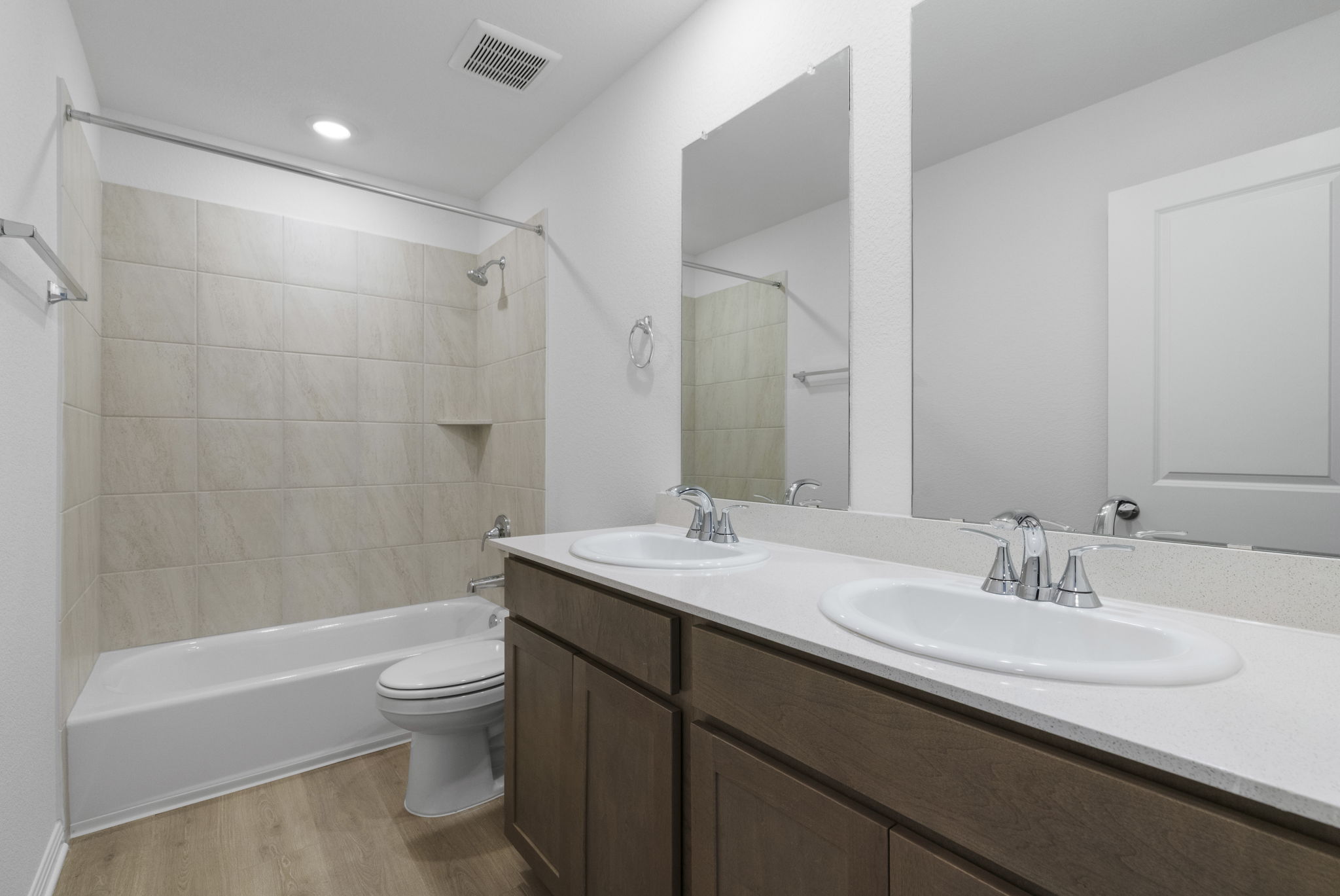 104 Boondoggle Ridge Cedar Creek, TX 78612 - Photo 29 of 33 a bathroom with a sink a toilet and shower