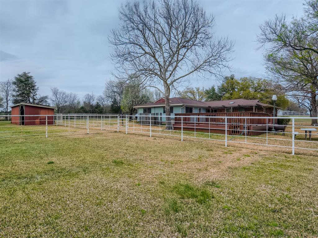 4260 Lasater Road Balch Springs, TX 75181 - Photo 6 of 33 a view of a yard with a large trees