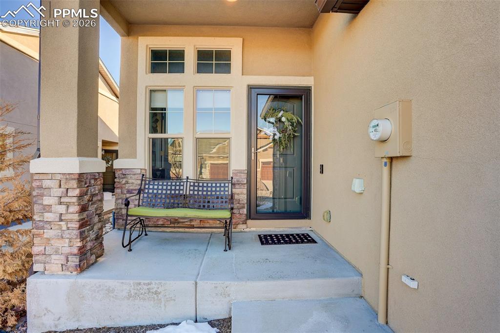 4474 Hessite Loop Colorado Springs, CO 80938 - Photo 3 of 34 Front porch