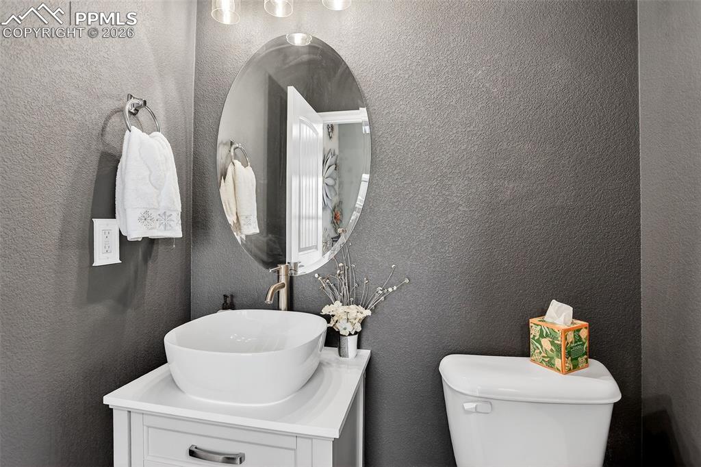 4474 Hessite Loop Colorado Springs, CO 80938 - Photo 7 of 34 Powder bath off foyer