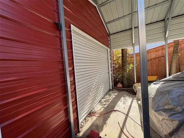 a balcony view with a outdoor space