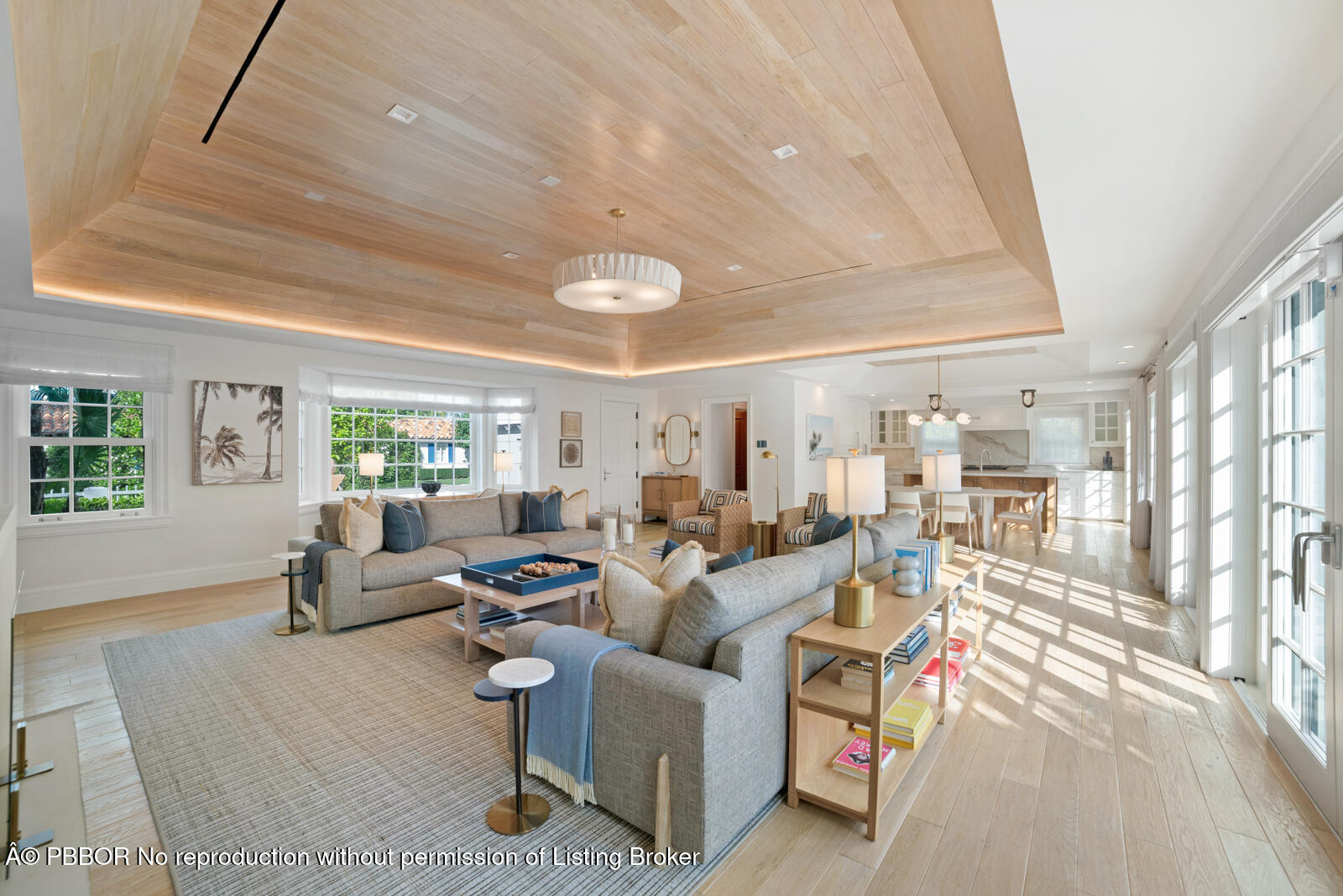 284 Monterey Road Palm Beach, FL 33480 - Photo 4 of 21 a living room with furniture and a large window