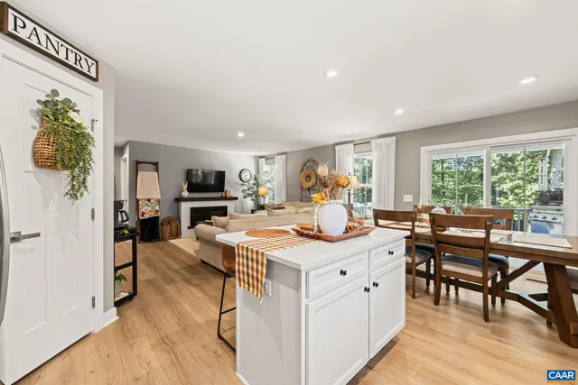 a view of a two chairs in the deck