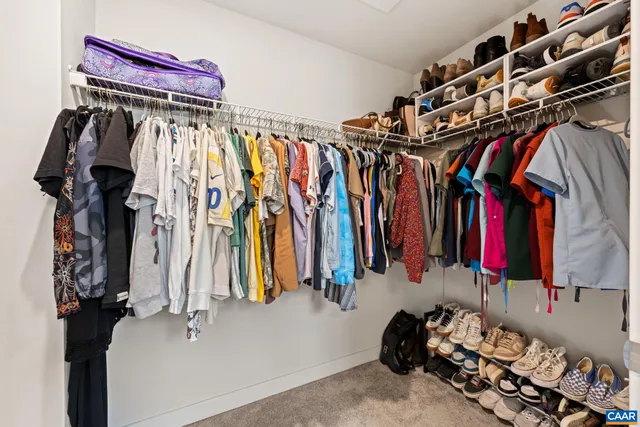 a close view of a stove and a microwave