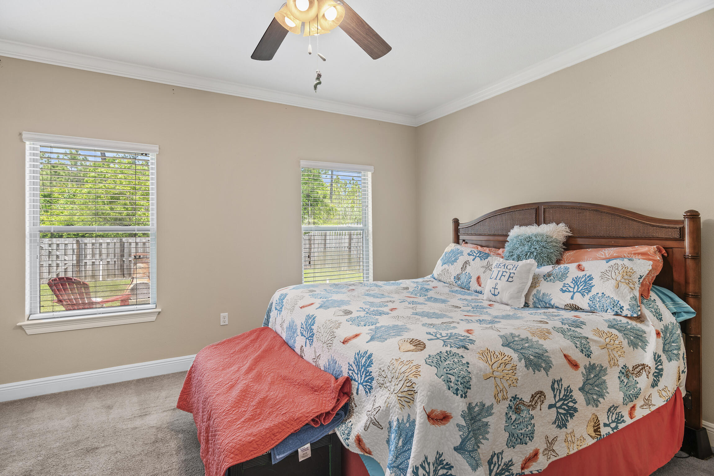 159 Lullaby Loop Santa Rosa Beach, FL 32459 - Photo 13 of 42 a bedroom with a bed and window