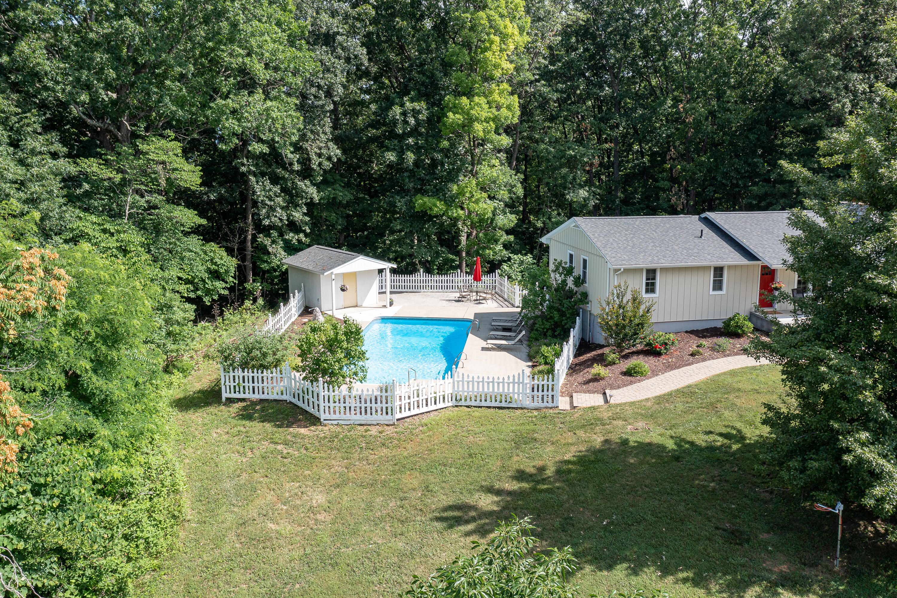 386 Stevens Road Troutville, VA 24175 - Photo 31 of 36 Aerial