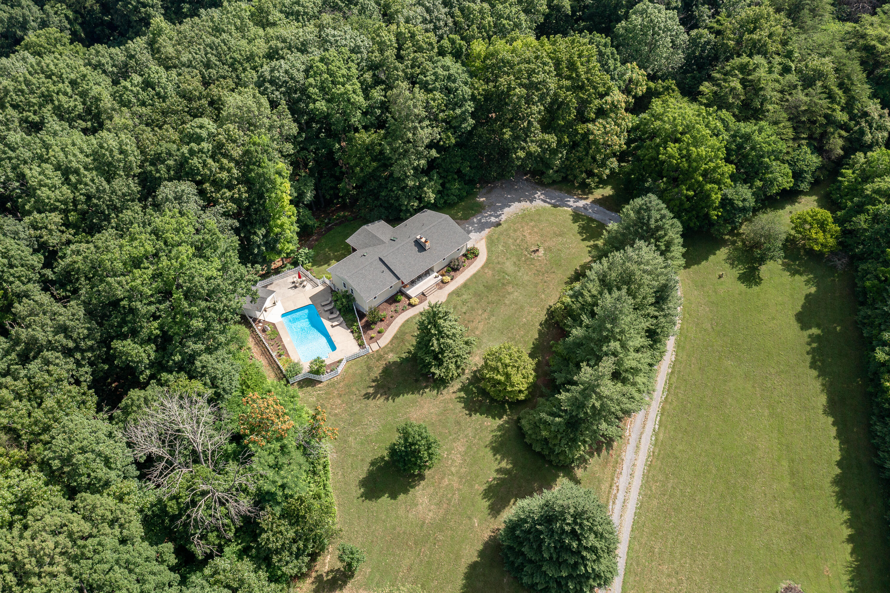 386 Stevens Road Troutville, VA 24175 - Photo 32 of 36 Aerial