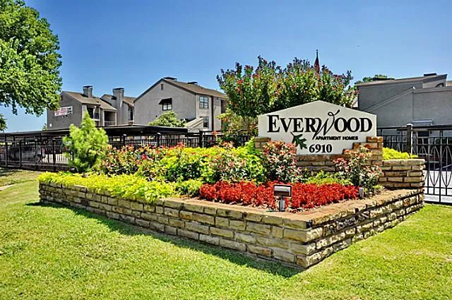 a front view of a building with street view