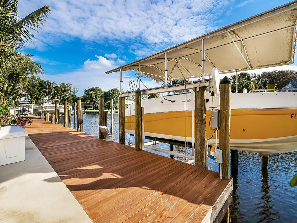 2386 Inland Cove Road Palm Beach Gardens, FL 33410 - Photo 36 of 54 2386 Inland Cove - Dock