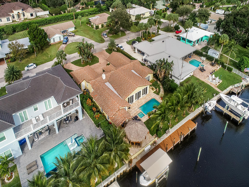2386 Inland Cove Road Palm Beach Gardens, FL 33410 - Photo 51 of 54 2386 Inland Cove - Aerial Back Left Low