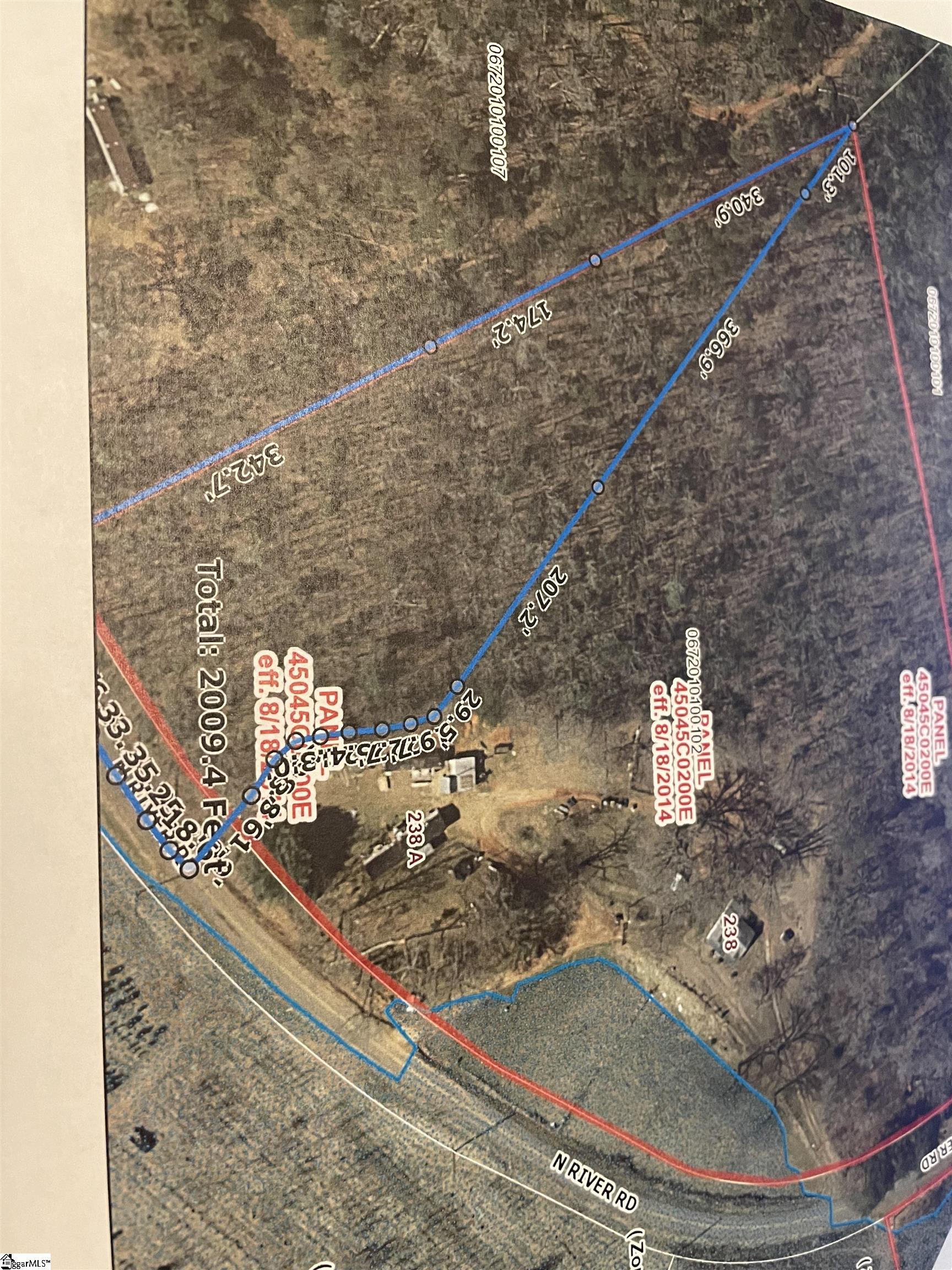 4 +/- acres in Cleveland SC near Middle Saluda River