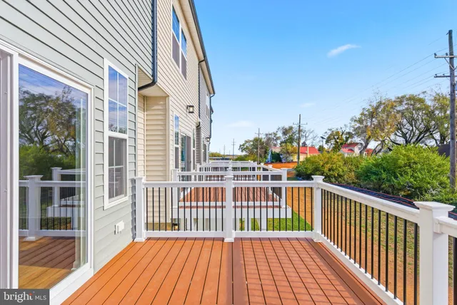 a view of a roof deck