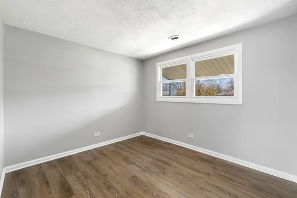 wooden floor in an empty room