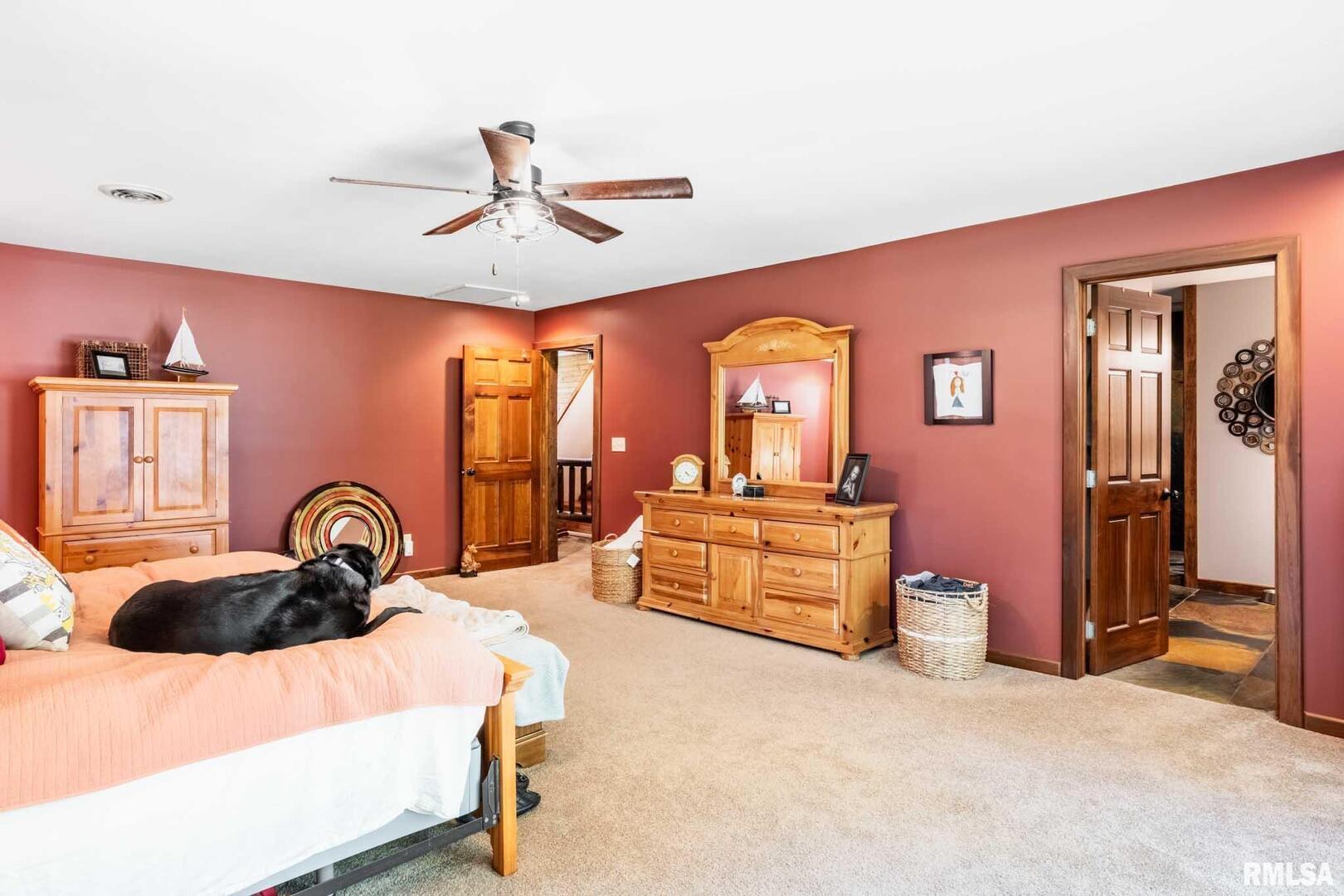2145 Lick Creek Road Anna, IL 62906 - Photo 17 of 64 a bedroom with furniture and a large window