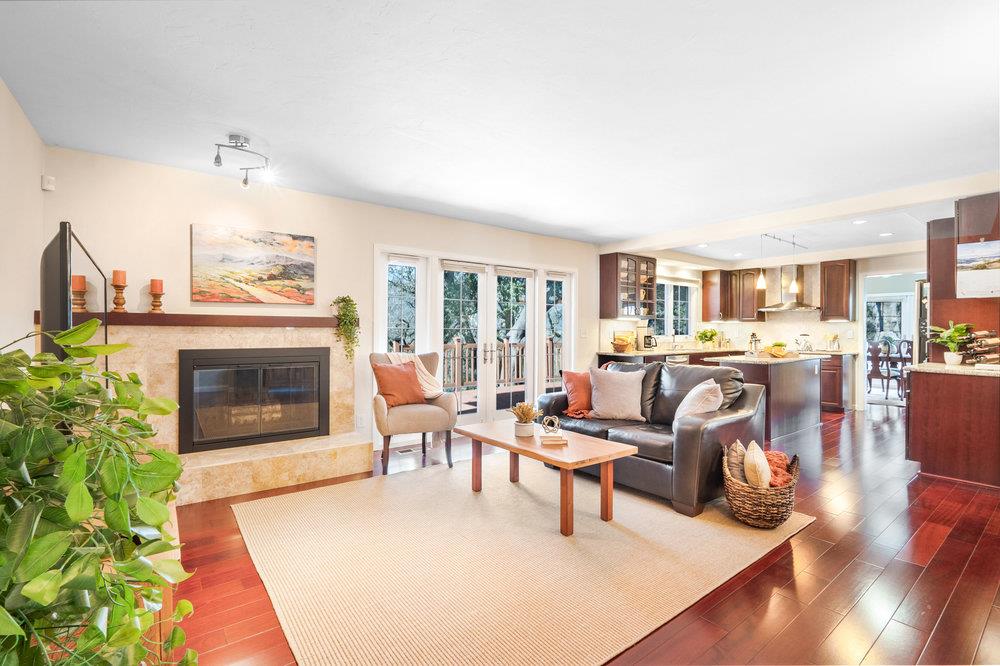9160 Paseo Tranquillo Gilroy, CA 95020 - Photo 22 of 44 a living room with furniture and a fireplace