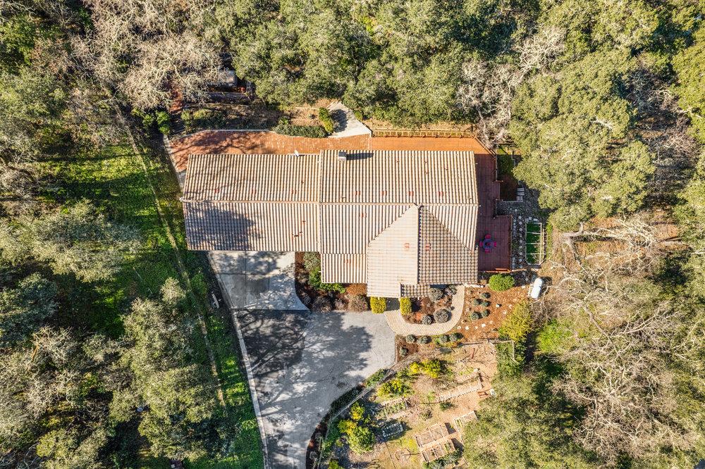 9160 Paseo Tranquillo Gilroy, CA 95020 - Photo 6 of 44 an aerial view of residential house with outdoor space