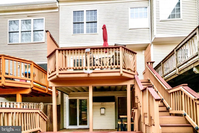 a view of a building with a large windows