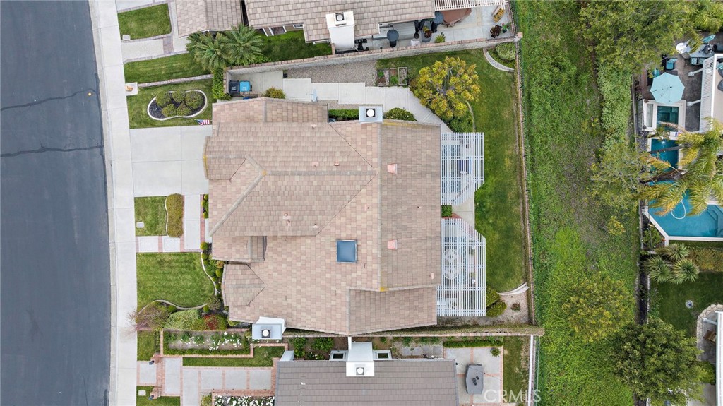 28811 Walnut Grove Mission Viejo, CA 92692 - Photo 34 of 48 aerial view of a house with a yard
