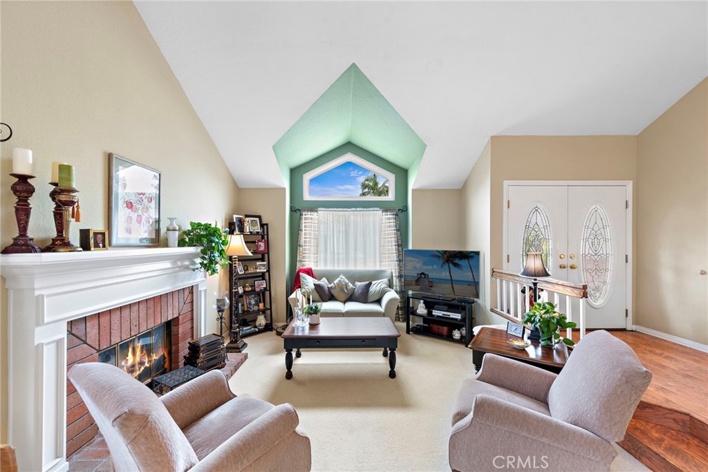 28811 Walnut Grove Mission Viejo, CA 92692 - Photo 6 of 48 a living room with furniture and a fireplace