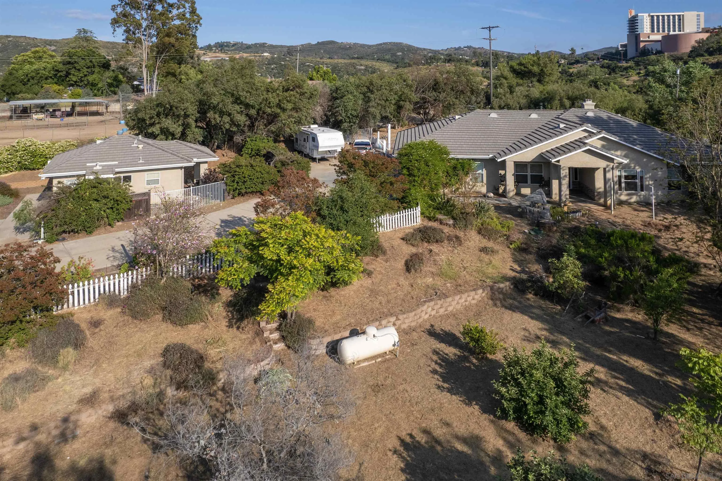 31363 Ahern Ranch Road Valley Center, CA 92082 - Photo 4 of 48 a aerial view of a house with a yard