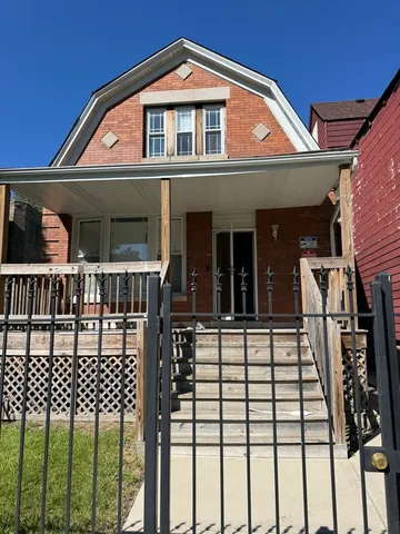 a front view of a house with balcony
