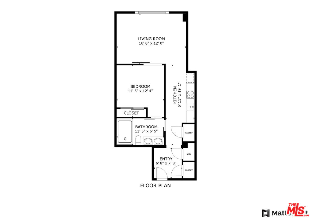 1050 South Grand Avenue, Unit 1405 Los Angeles, CA 90015 - Photo 11 of 11 a picture of a bench in front of a wall