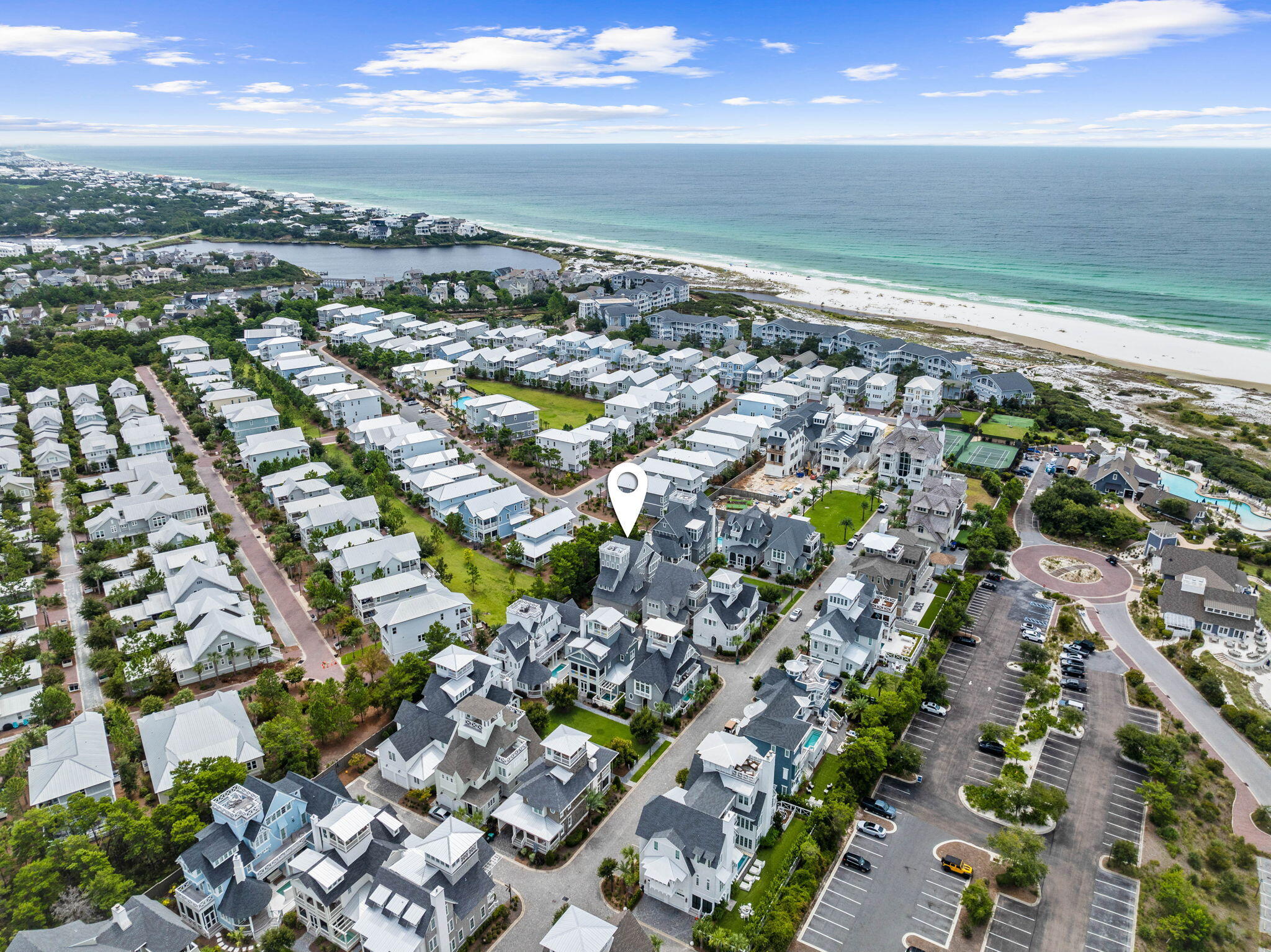 28 Honor Ln Inlet Beach Inlet Beach, FL 32461 - Photo 96 of 99 an aerial view of a city