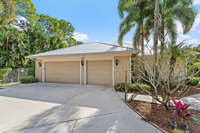 a view of a dining room with furniture wooden floor and a potted plant