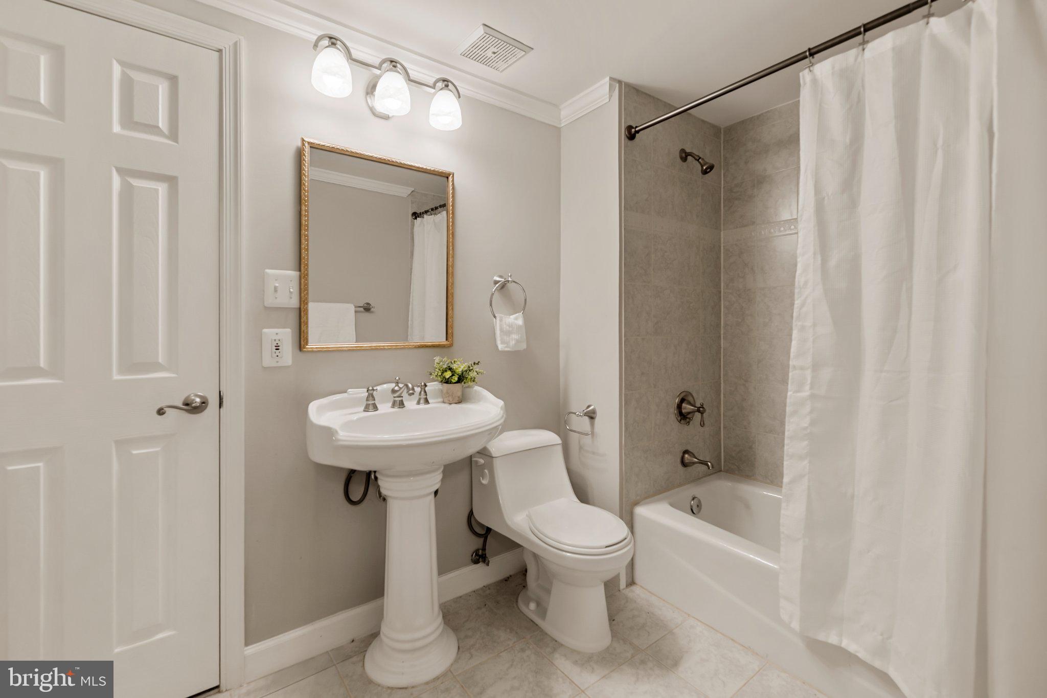 7203 Calamo Street Springfield, VA 22150 - Photo 50 of 58 Lower Level Full Bathroom