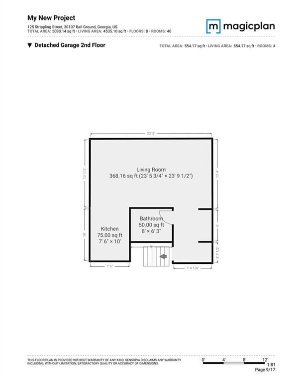 125 Strippling Street Ball Ground, GA 30107 - Photo 32 of 35 a picture of a black and white wall