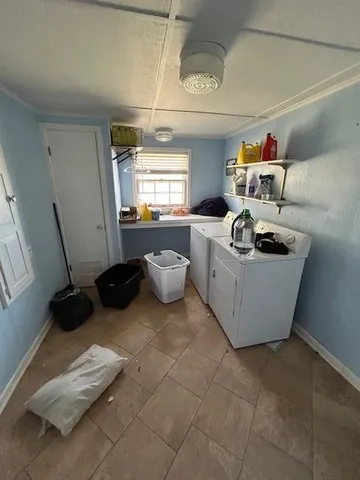 a view of street with large trees