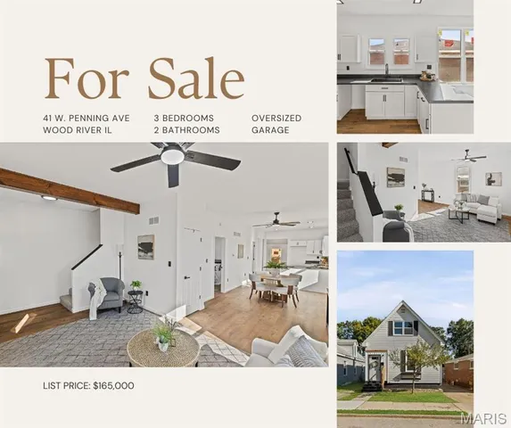 $159,999 | 41 West Penning Avenue, Wood River, IL 62095