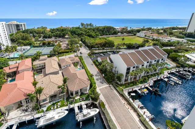 a view of a city with lake view