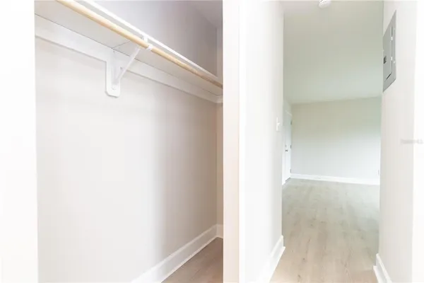 a view of walk in closet
