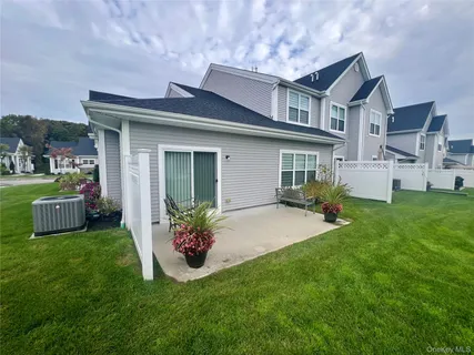 a house with a yard and garden