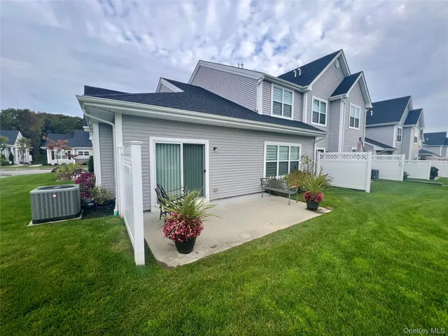 a house with a yard and garden
