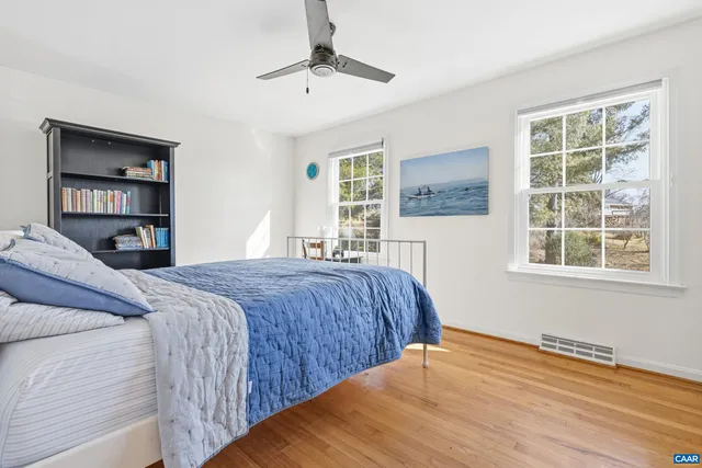 a view of lake with mountain